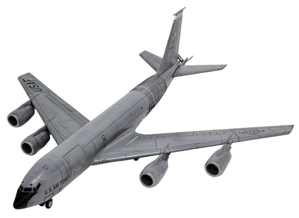 Boeing KC-135 KC-135R Stratotanker USAF 1/144 Scale Plastic Model Kit - Academy