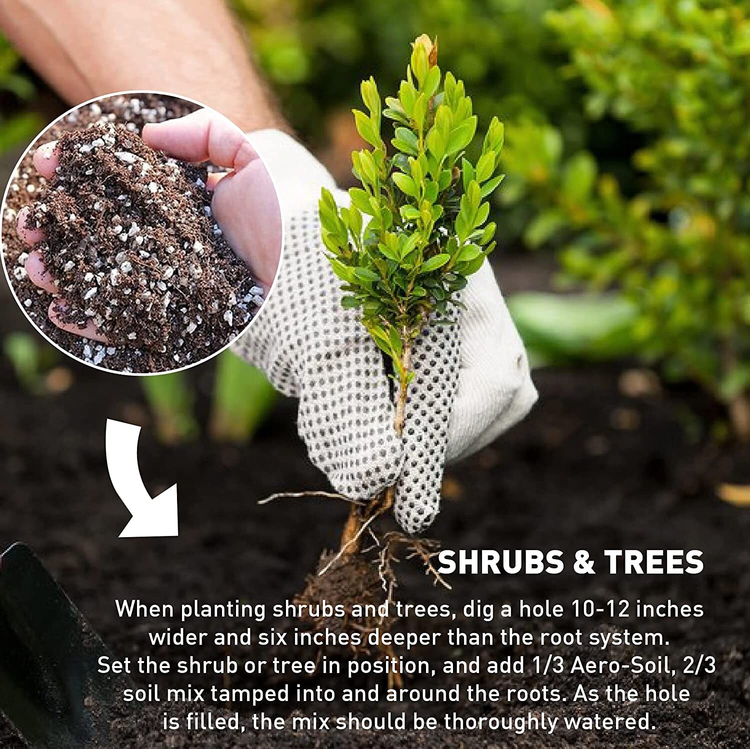 AeroSoil Perlite Horticultural Soil Additive – Seed Starter - Coarse 4 CF