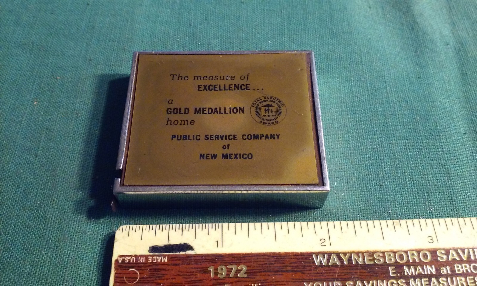 Public Utility Electric Service Co of New Mexico Promo 72" Tape Measure Japan