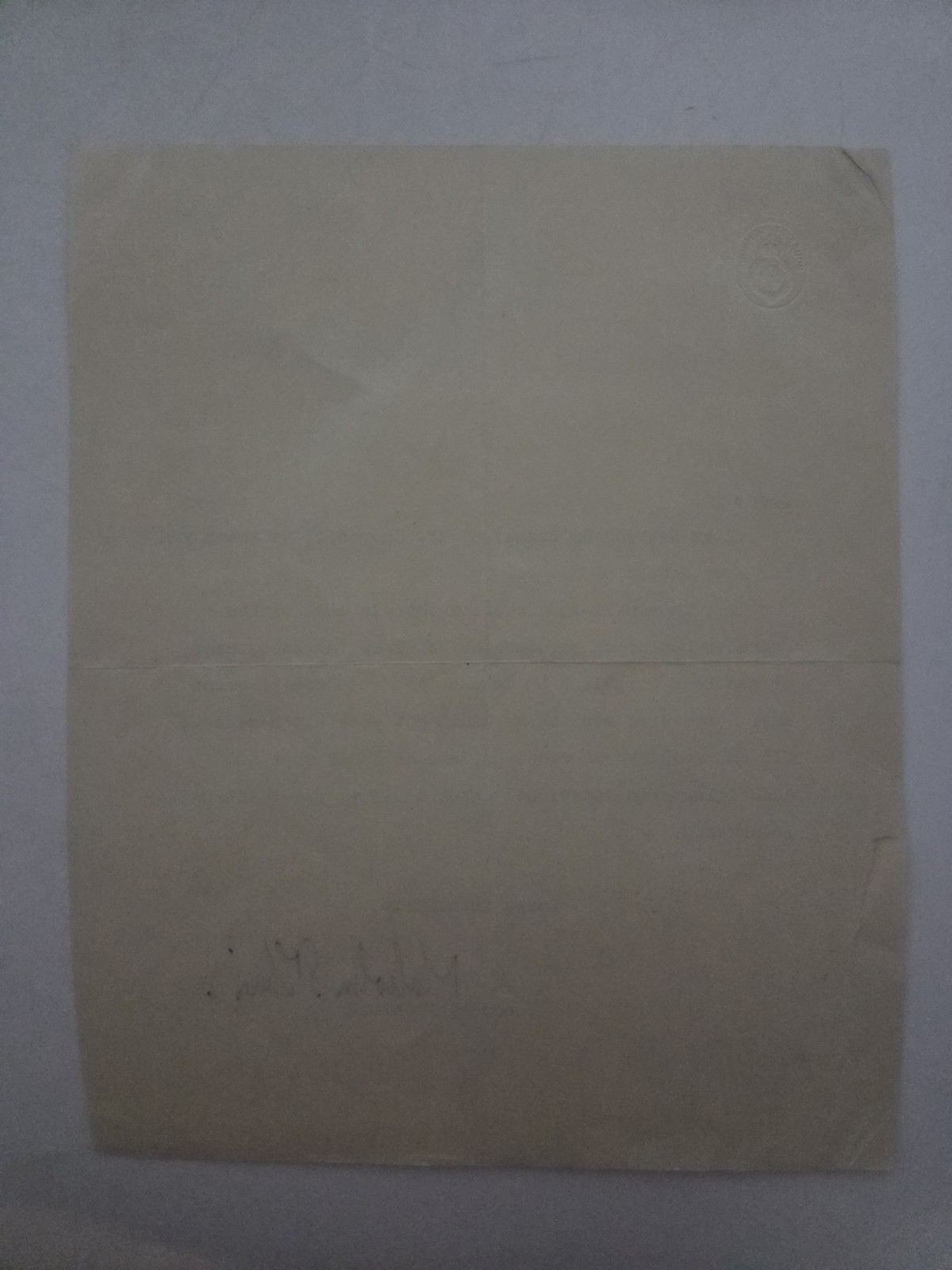 Winston Churchill Autograph Request Rejection Letter Sign By Secretary