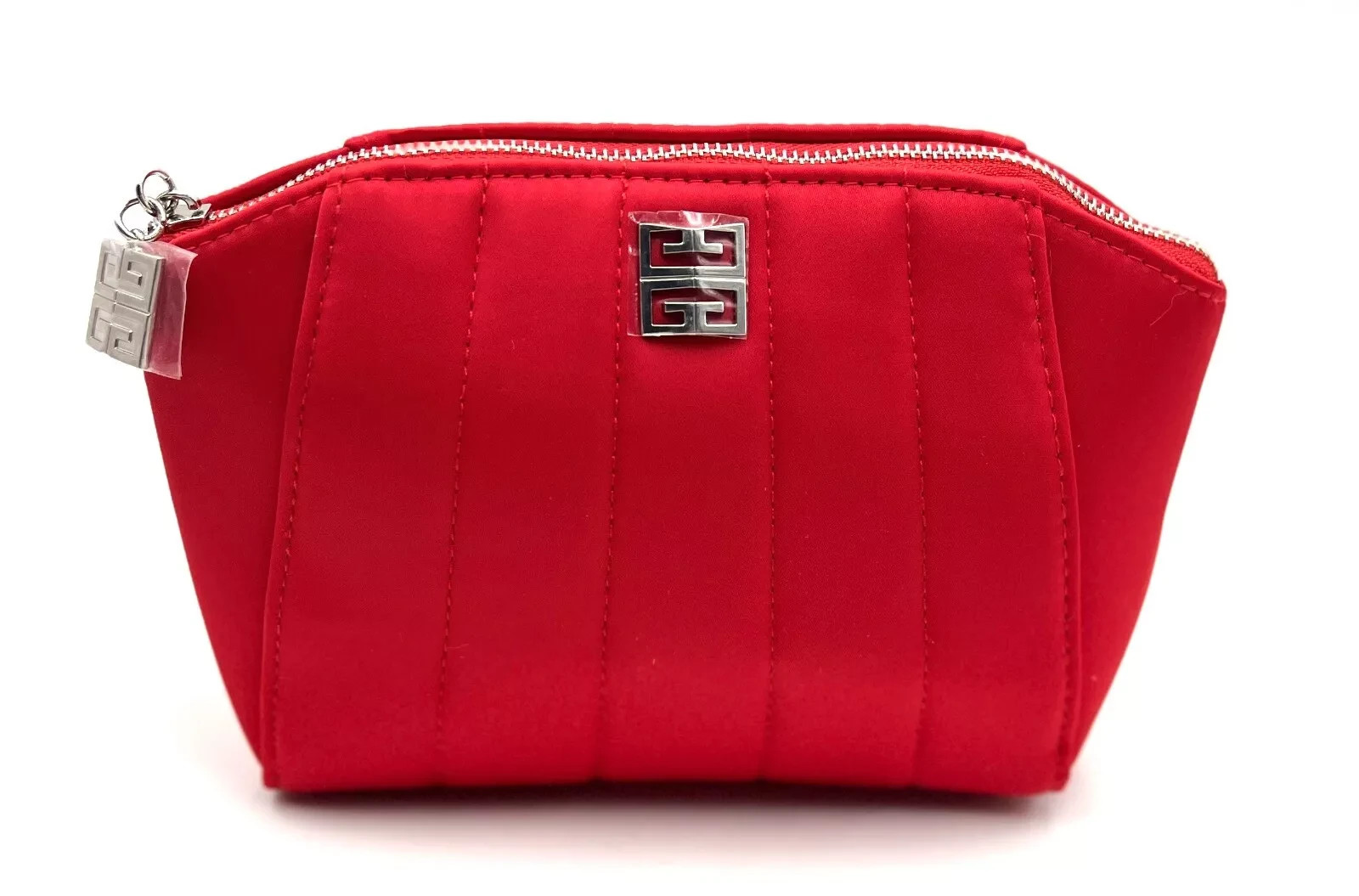 Givenchy Pouch  Cosmetic Makeup Bag ~ Red
