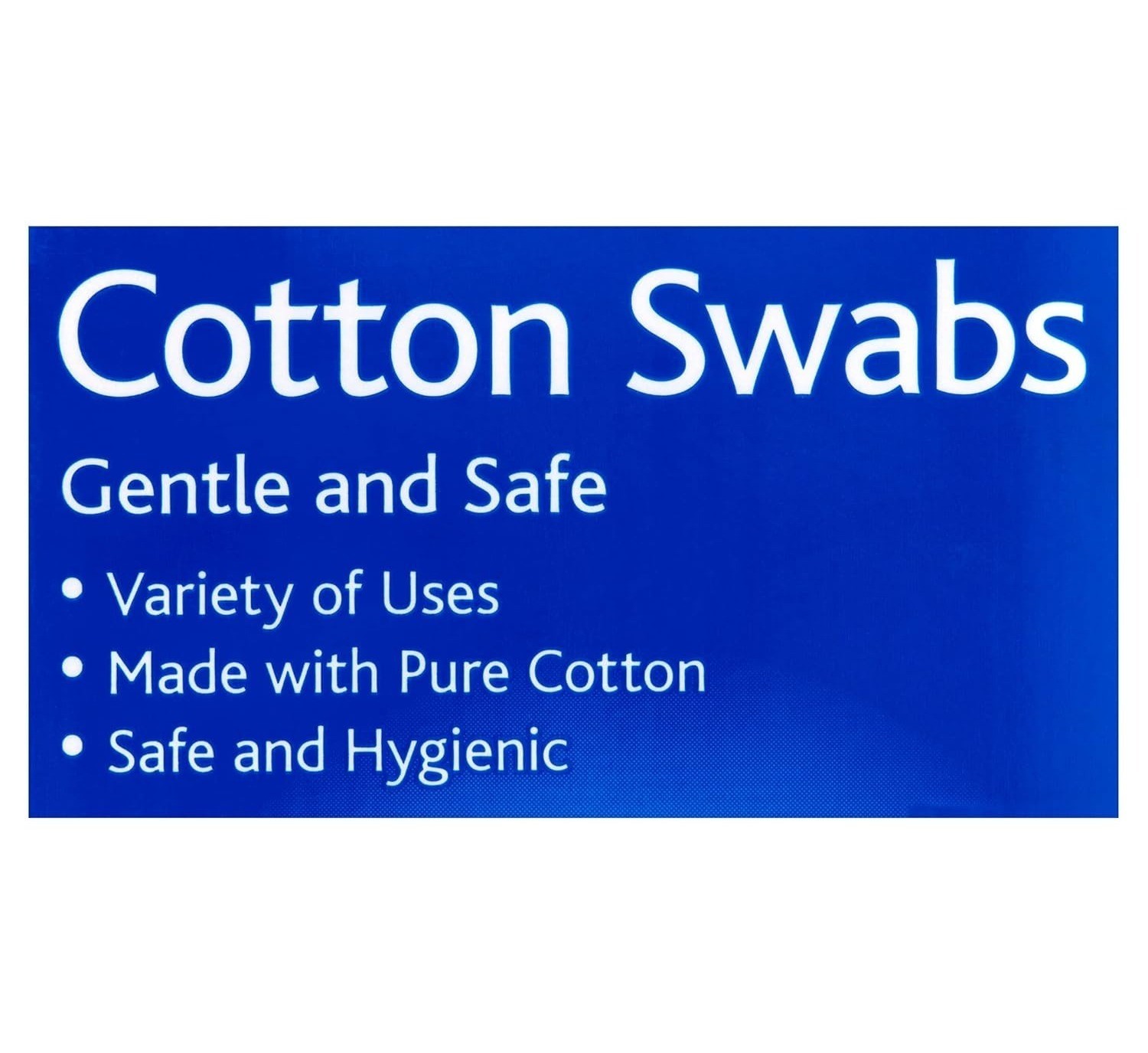 1500 Equate COTTON SWABS (500 Count x 3-Pack Lot) Gentle & Safe 100% PURE COTTON