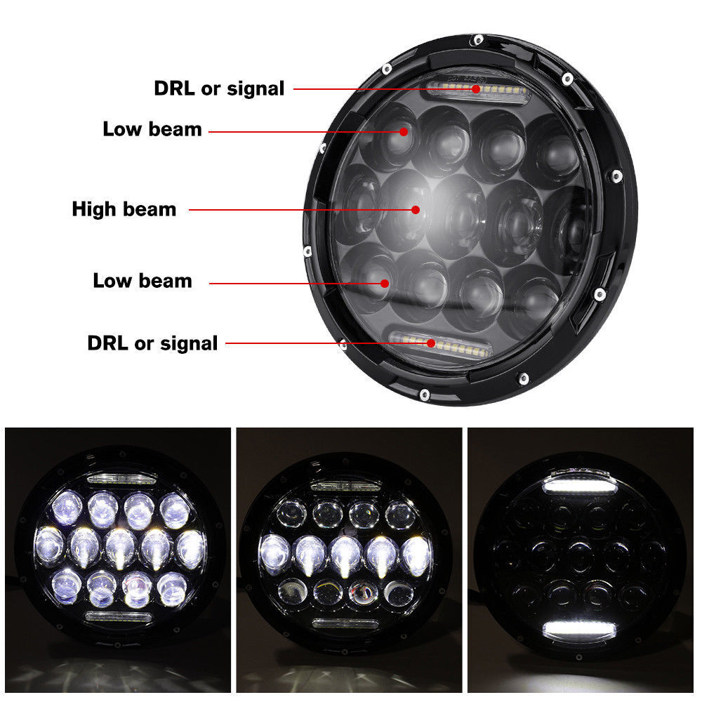 For Suzuki Intruder Volusia VS VL 700 800 1400 1500 Boulevard LED Headlight Kit