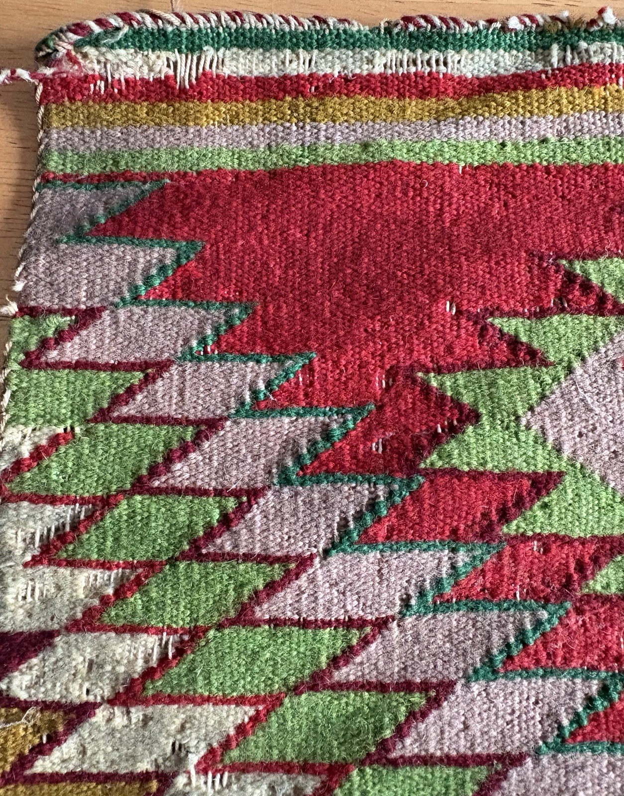 Antique Native American Navajo Weaving Rug