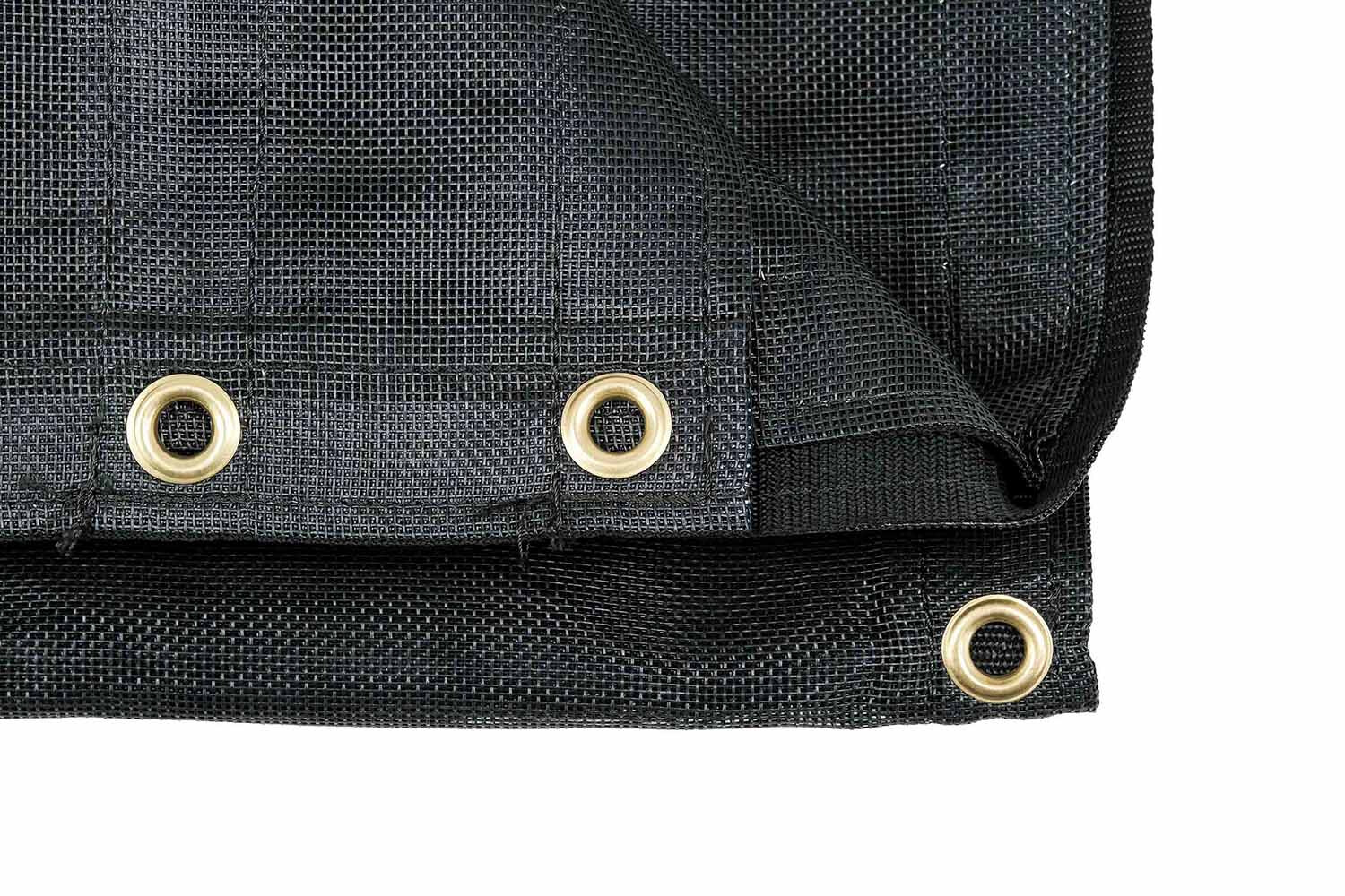 7' x 14' Dump Truck Vinyl Coated Mesh Tarps Cover with 5 Inch 18oz Double Pocket