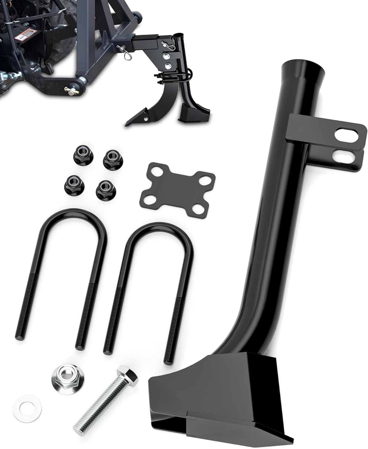 Pipe Layer Attachment Fits Any 3-Point Hitch Mounted Ripper Hitch Lawn Subsoiler