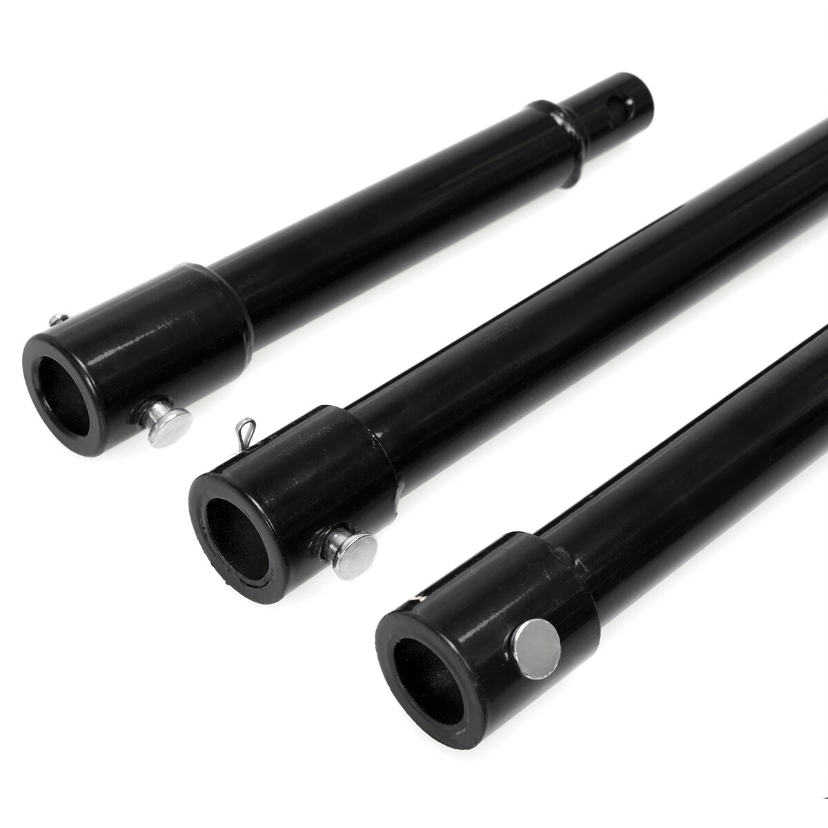 XtremepowerUS 3-Pieces Post Hole Digger Auger Extension With 3 Sizes 20" 12" 8"