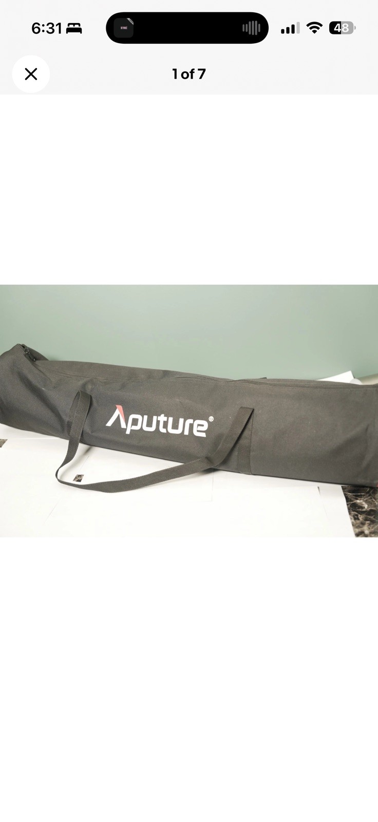 Aputure Lantern Soft Box - I used it once