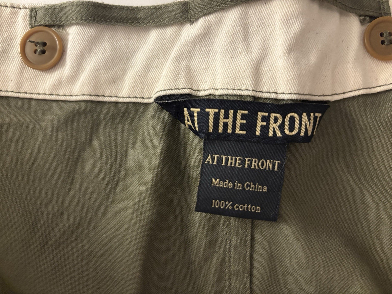 ATF At The Front 1943 Field Trousers Military Reproduction Cargo Pants Size 46 R