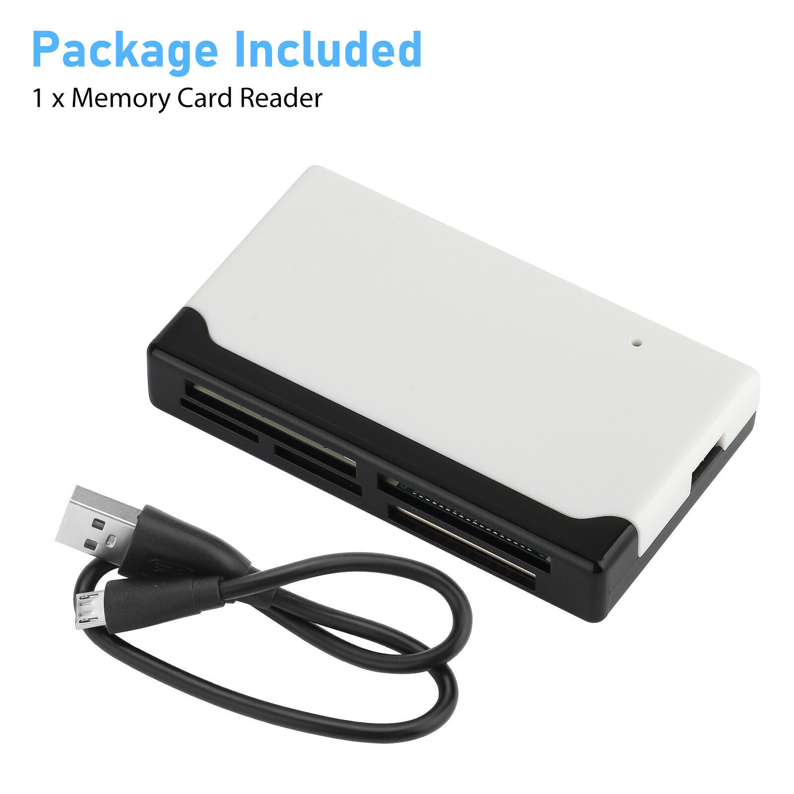 Card Reader USB 2.0 Type C Micro SD TF CF Smart Memory Adapter Laptop Computer