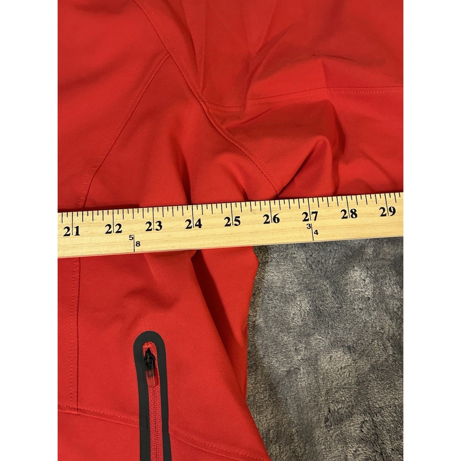 Under Armour Red Quarter Zip Pullover Jacket Mens 3XL Athletic Performance