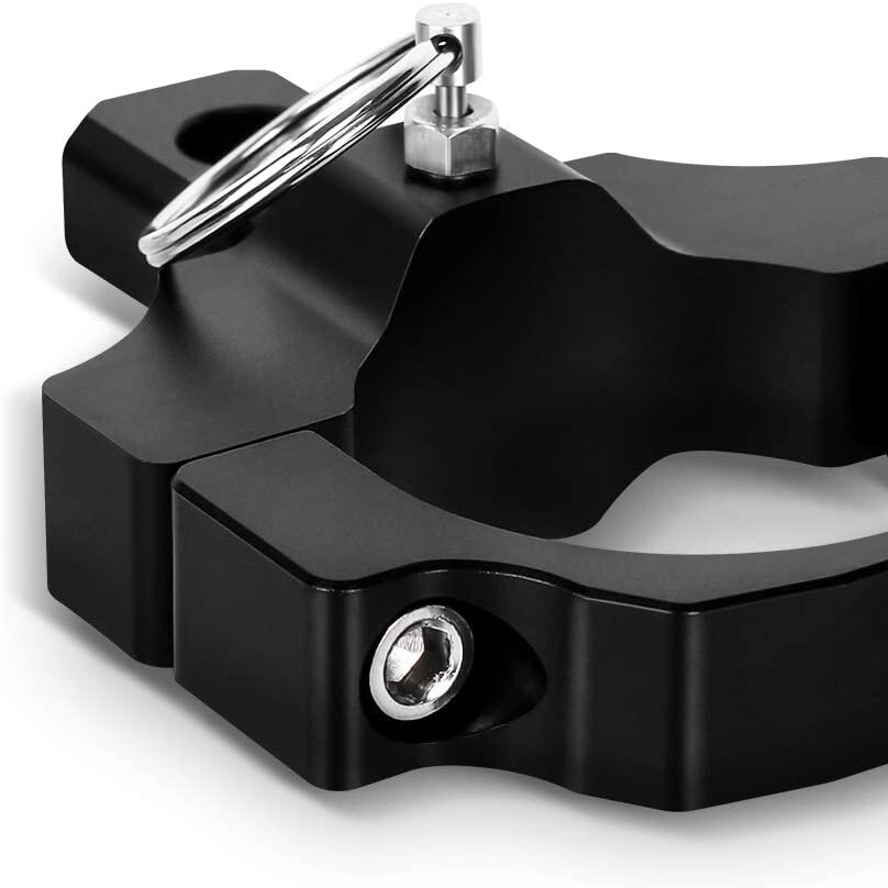 2pcs 1.75" to 2" Mount Bracket Rollbar Cage LED Whip Light Flag Pole For UTV Atv