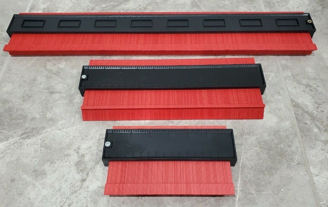Shape Profile Contour Gauge Plastic Tool Duplicator Irregular Template Tracing