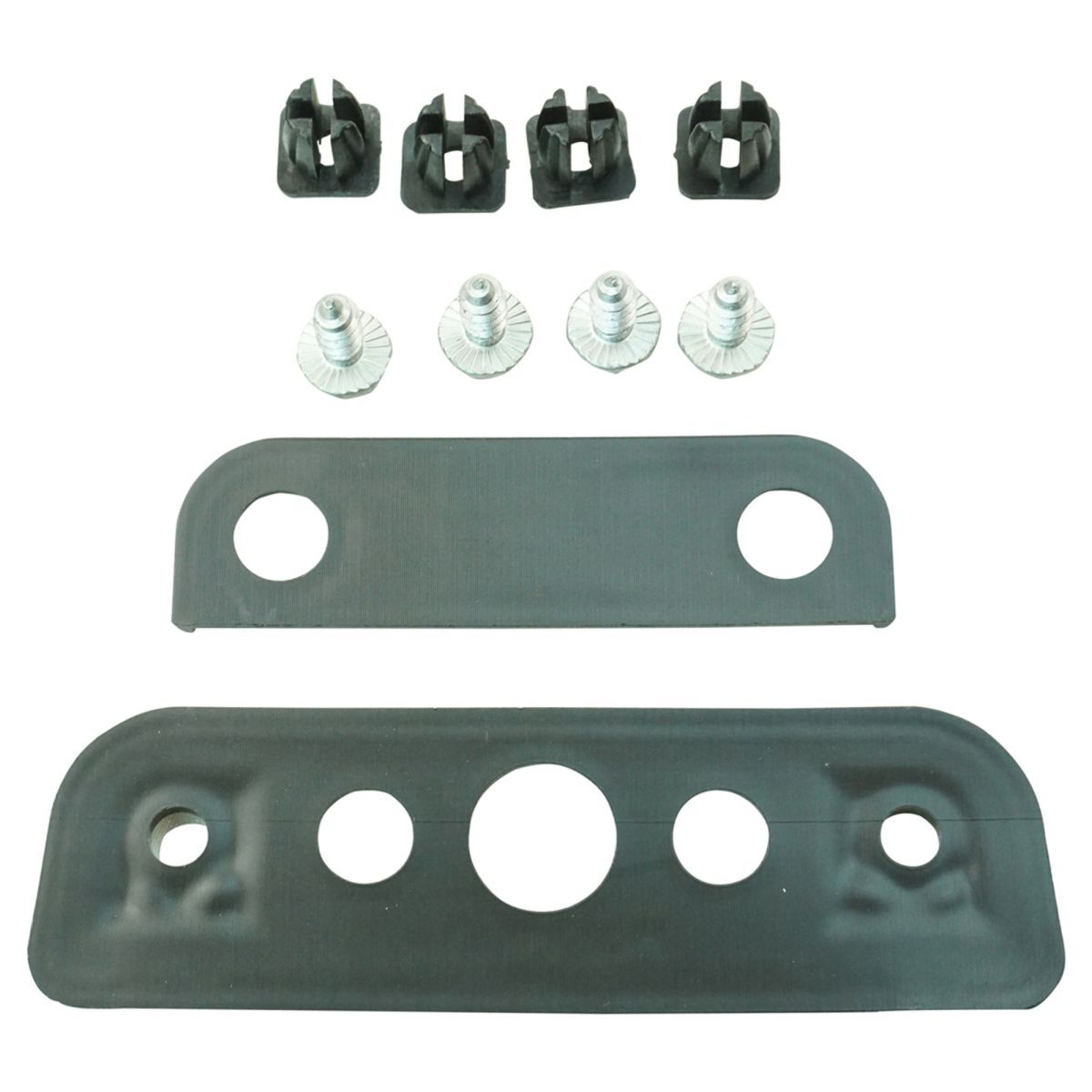 Side View Manual Mirrors Chrome Pair Set for Ford F-Series Pickup Truck