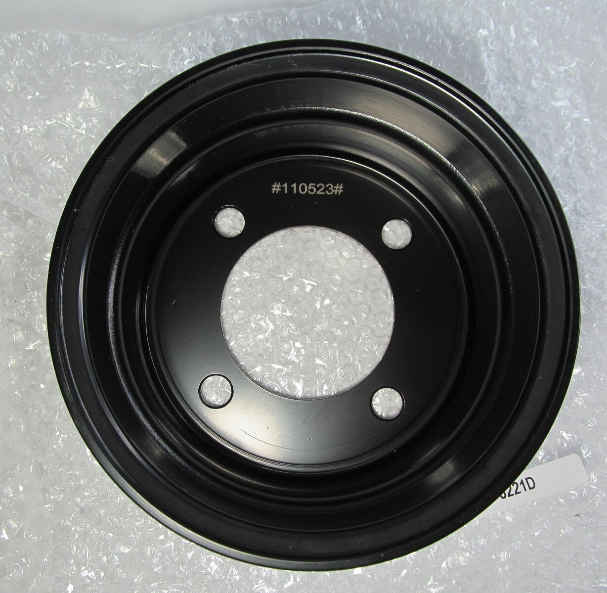 LRS-8221D COBRA STYLE CRANKSHAFT PULLEY FOR 1979-1993 FORD MUSTANG FOX BODY 5.0