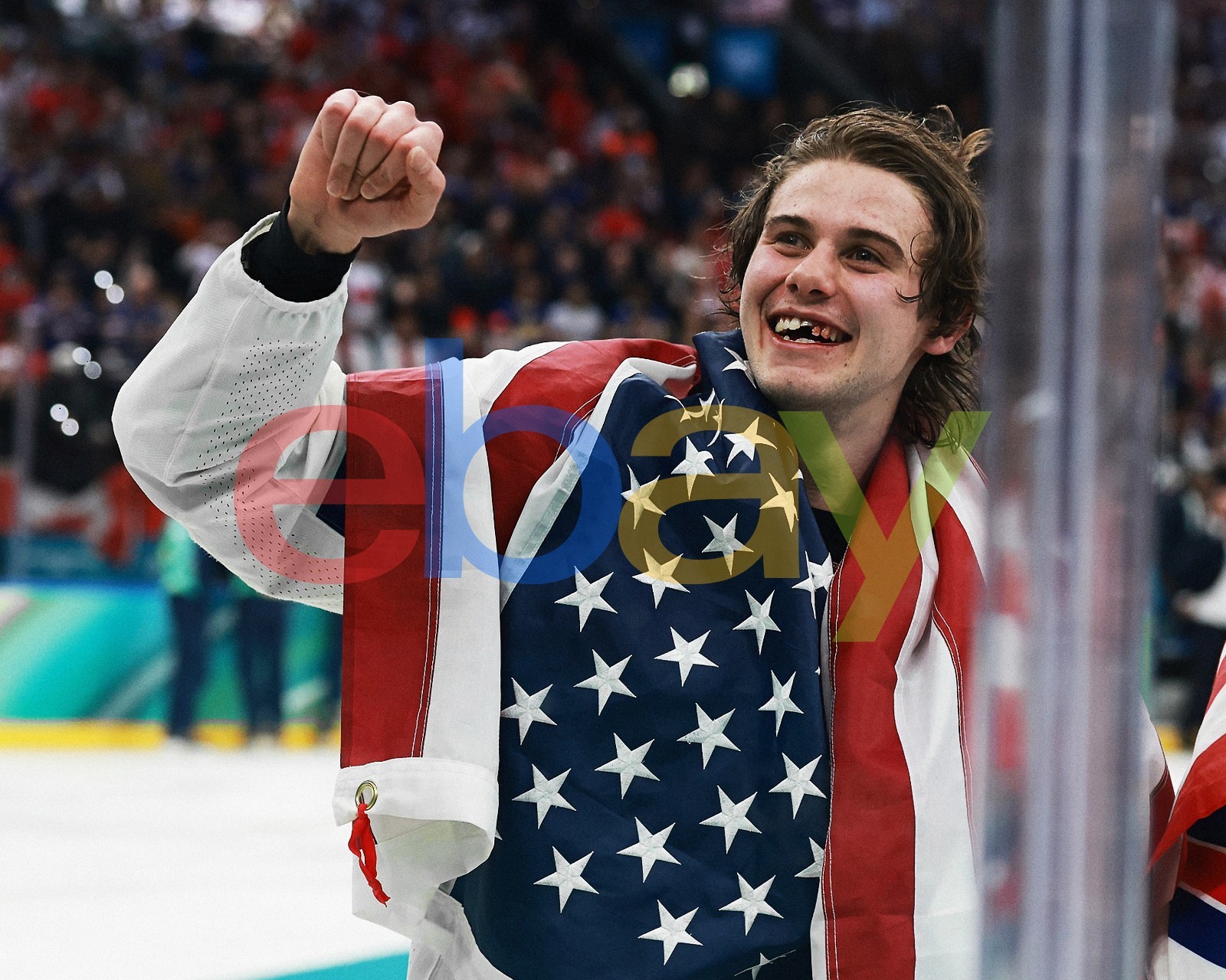 Jack Hughes 2026 Winter Olympics Gold Champion New Jersey Devils 8x10 NHL Photo