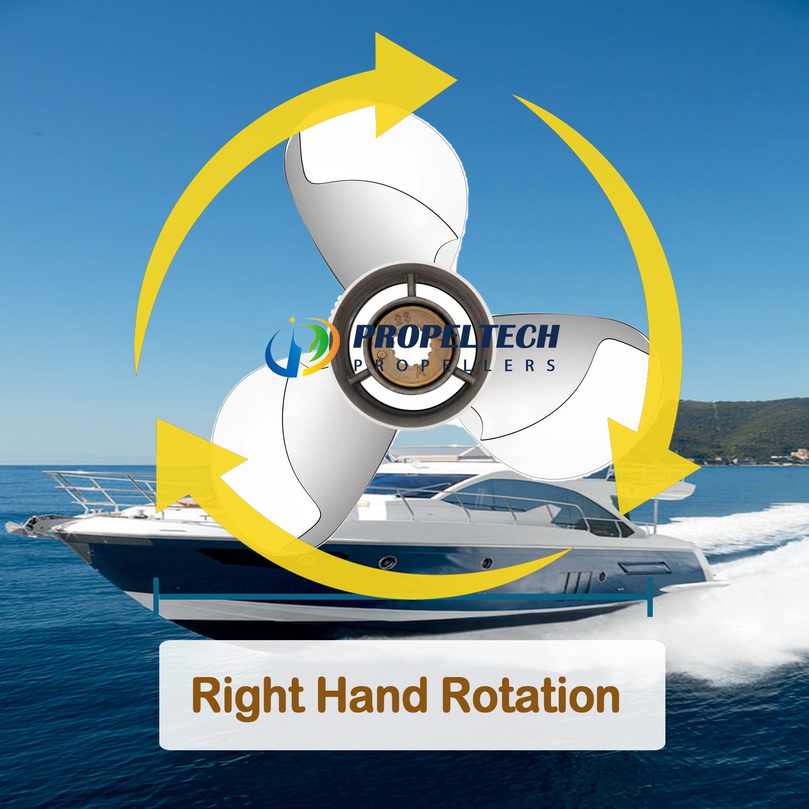 10.5X13 Stainless Outboard Propeller 10 1/2 x 13 For Mercury 2/4 Stroke 35-70HP