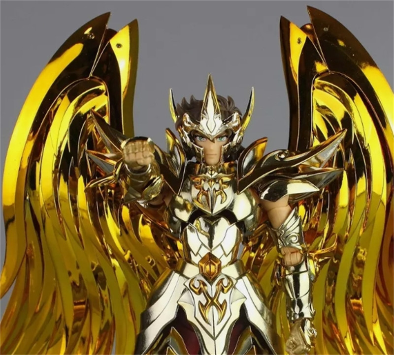 Saint Seiya Action Figure Cloth Myth EX Sagittarius Aiolos Matel Statue Model