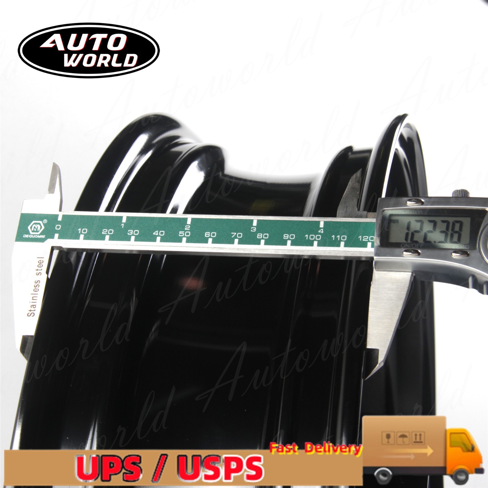 17'' Wheel Rim For Kawasaki Z500 SE 2025 2024 Ninja500R Front Rear Glossy Black