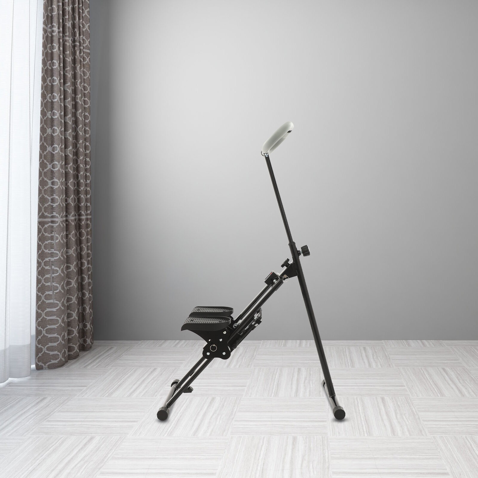 Foldable Vertical Stair Climber for Full-Body Workout Stair Stepper for Home Gym