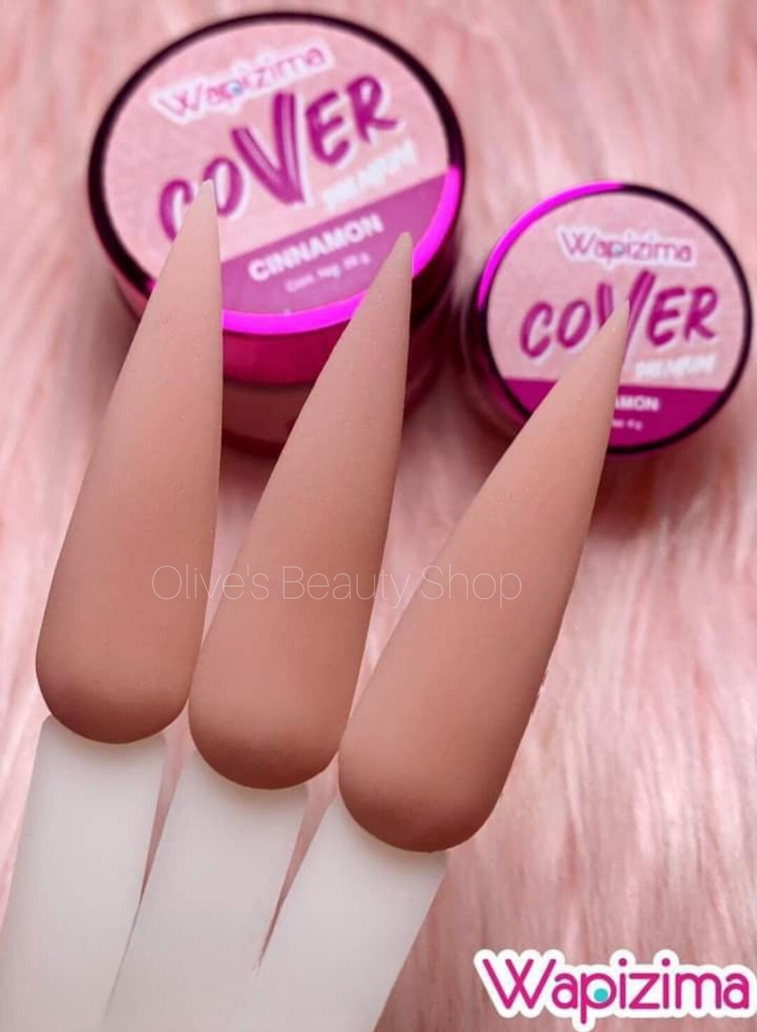 Wapizima Cover Premium Cinnamon 2 oz 57 g Acrylic Powder