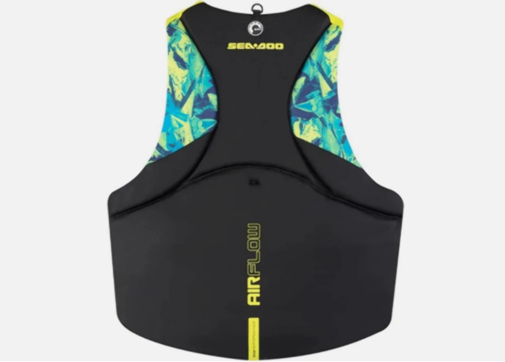 SEA-DOO Airflow Mens PFD Life Jacket HI-VIS YELLOW 3X-LARGE 2859661626