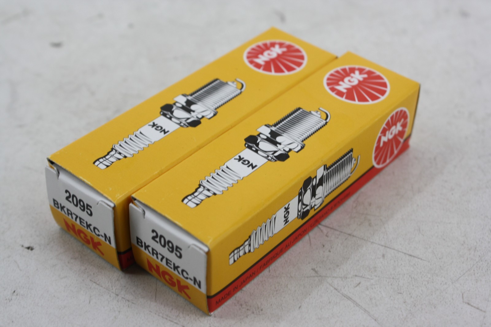 2-PACK NGK BKR7EKC-N MULTI-GROUND SPARK PLUGS FOR BMR R1100 R850 R1200 R1150