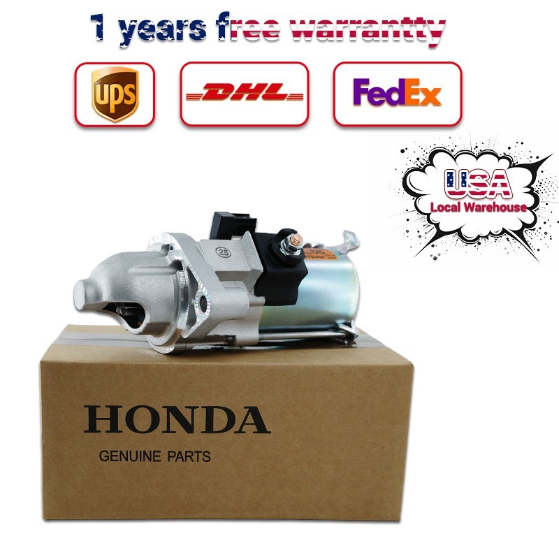 31200-R40-A01 For 2008-12 Honda 2.4L / Accord CR-V Element Acura TSX Starter NEW