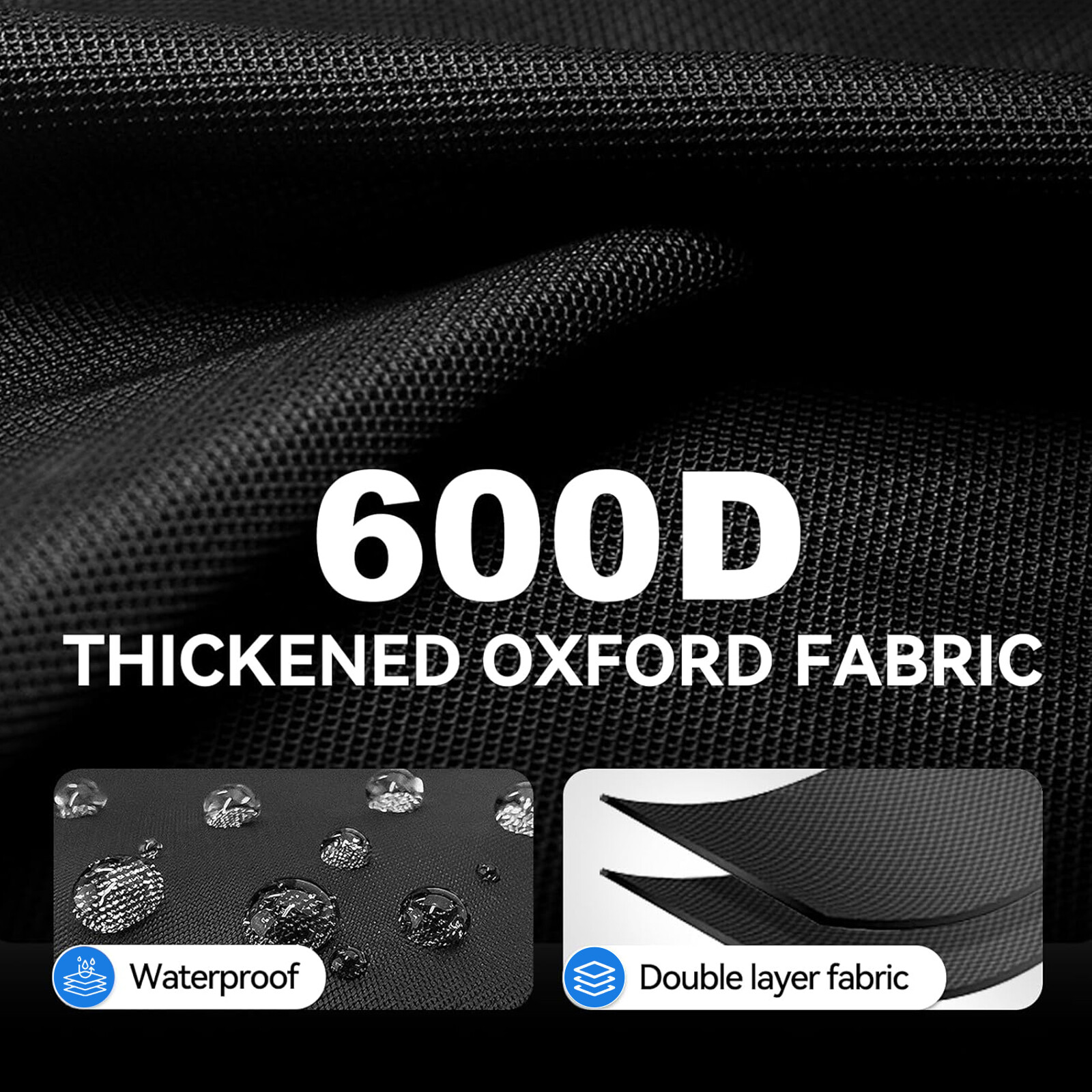 Blue Portable Camping Chair Heavy Duty Folding Chair w/ Cup Holder Oversized