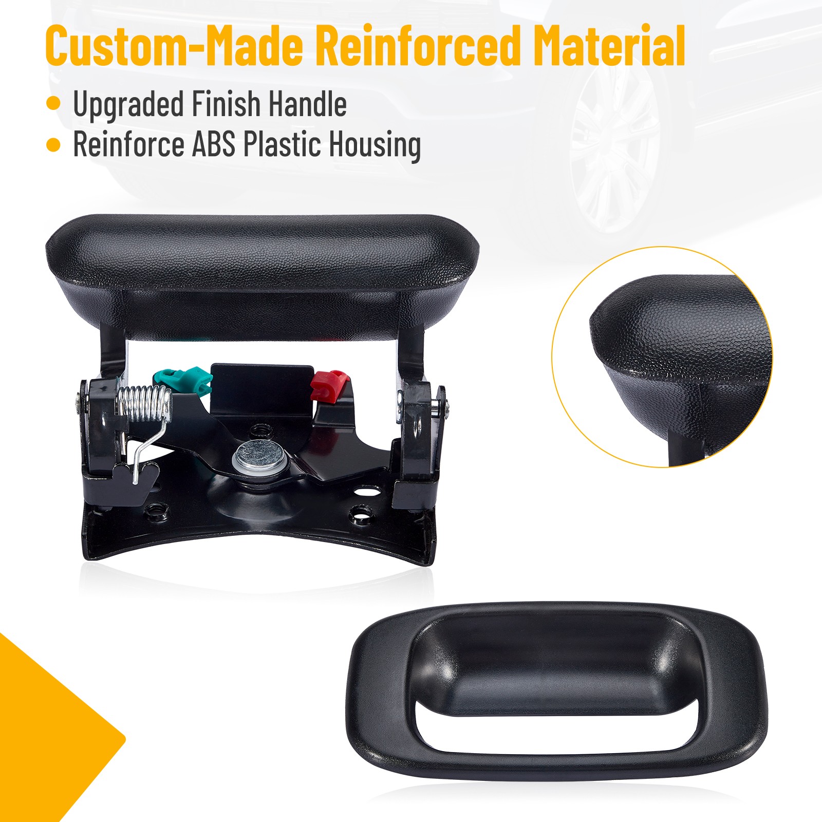 Tailgate Rebuild Kit Handle Bezel Latch for Chevy Silverado GMC Sierra 15997911