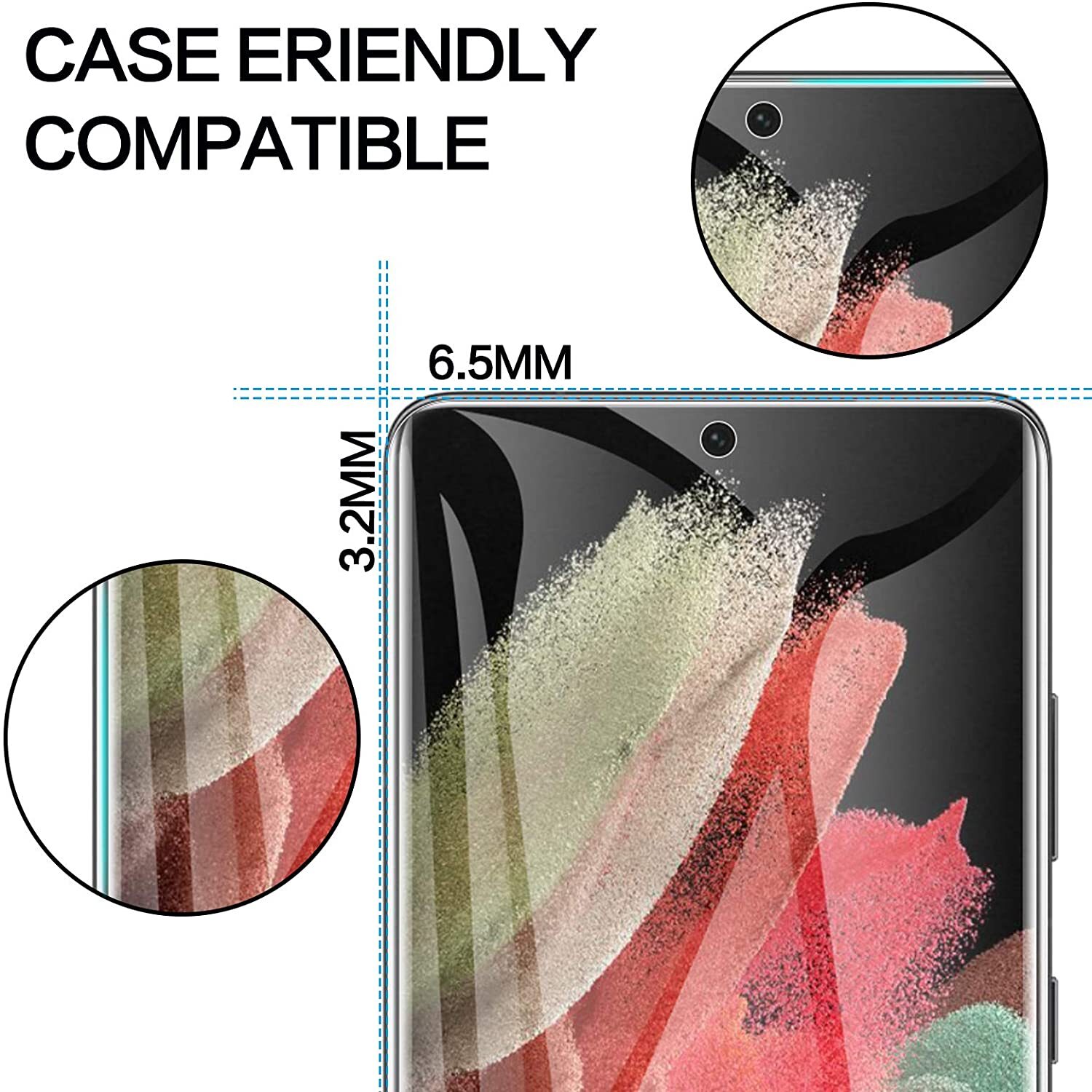 Privacy Hydrogel Screen Protector Camera Protector for Samsung S24 Ultra Plus 23