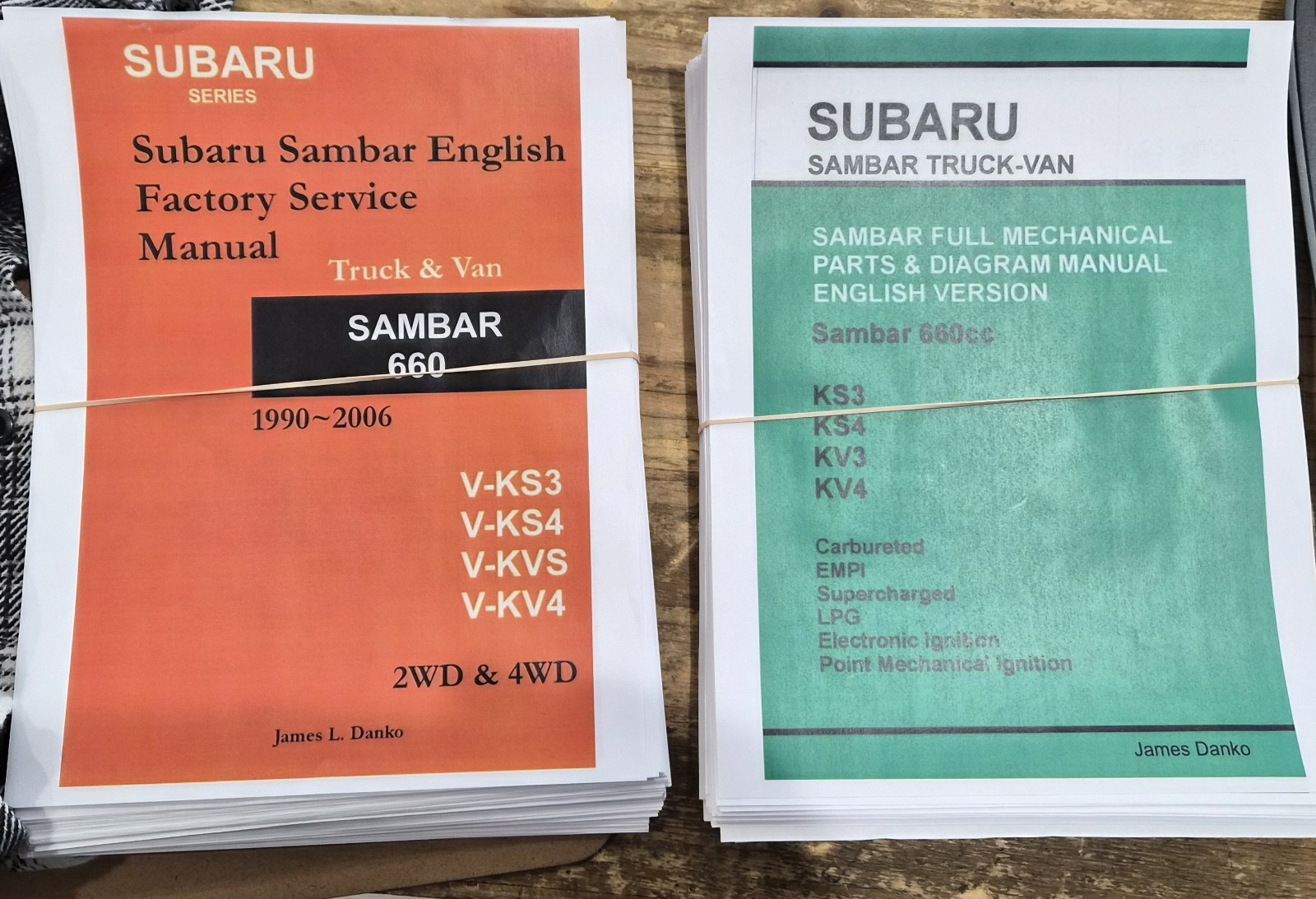 Sambar 450 + pages Factory SERVICE & PARTS Manual 2 BOOKS! W/Binder  Free Ship!!