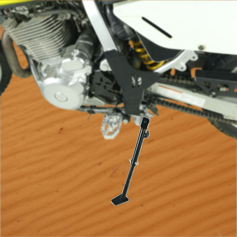 Motorcycle Steel Adjustable Kickstand Sidestand Fit For Suzuki DR650 1996-2023