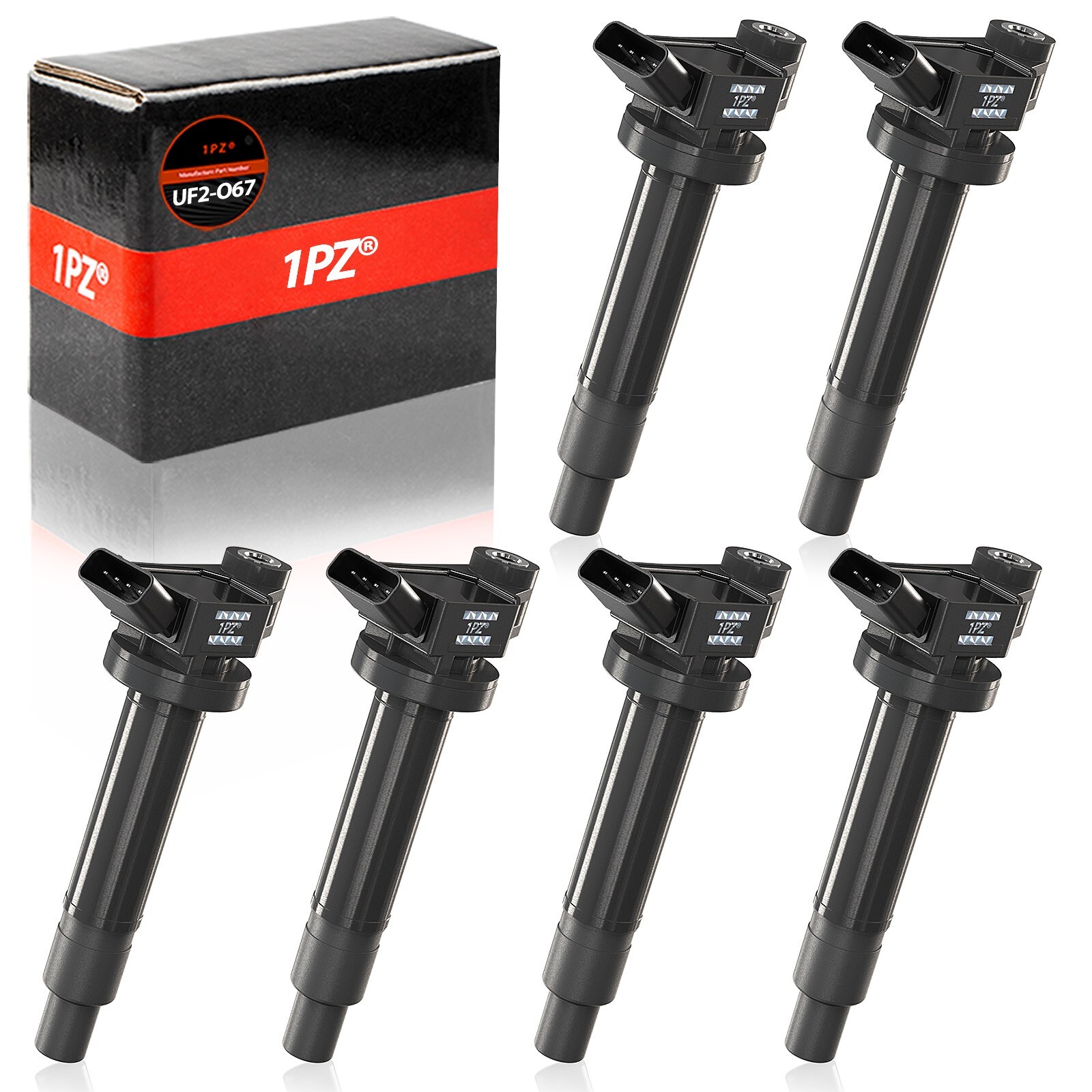 6pcs Genuine Ignition Coil For Toyota Lexus 3.0L V6 90919-02234 Denso 673-1301