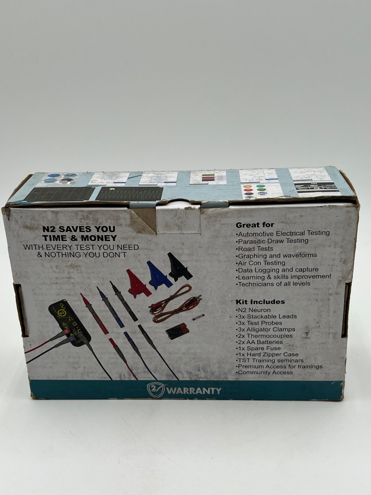 Curien N2 Neuron Bluetooth 2-Channel Graphing Multimeter Diagnostic Tool NEW