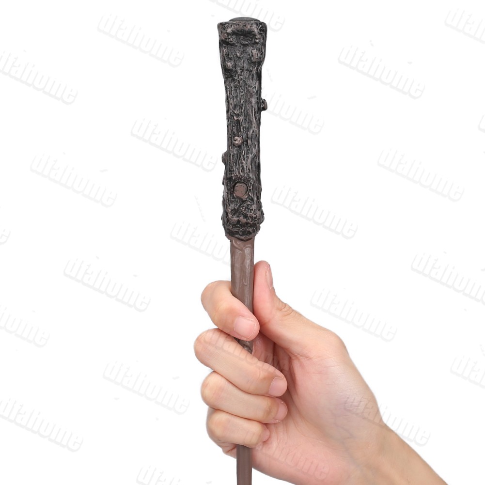 Harry Potter LED Light-Up Magic Wands Metal Core Dumbledore Hermione w/ Gift box