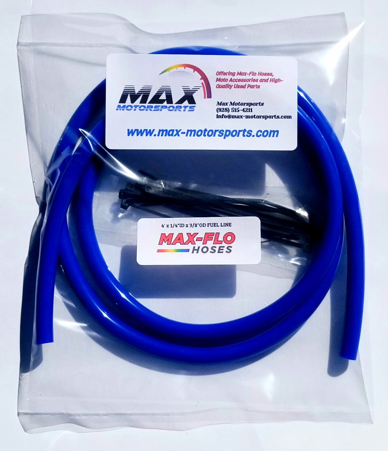 4'ft x 1/4" ID YAMAHA BLUE FUEL HOSE GAS LINE YZ YZF YFZ WR WRF 250 DIRTBIKE