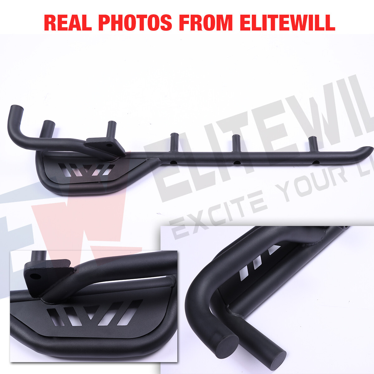Rock Sliders Side Nerf Bars Tree Kickers for Kawasaki Teryx KRX 1000 #99994-1314