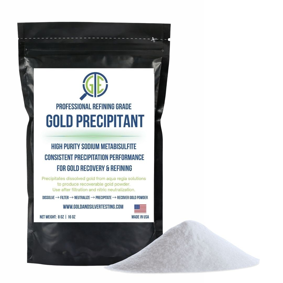 Gold Recovery Refining Kit Aqua Regia Urea Sodium Metabisulfite Stannous Test