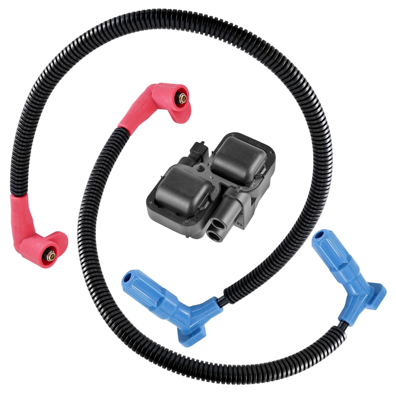 Ignition Coil & Spark Plug Wires For Polaris Ranger 1000 Full Size 2020-2022