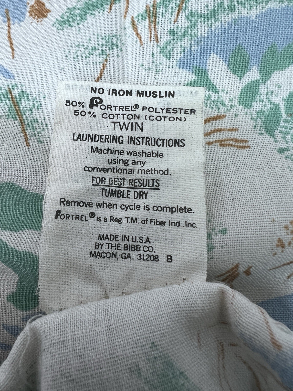 Vintage 1982 E.T. The Extra-Terrestrial Movie Twin sheet set Flat Fitted Movie