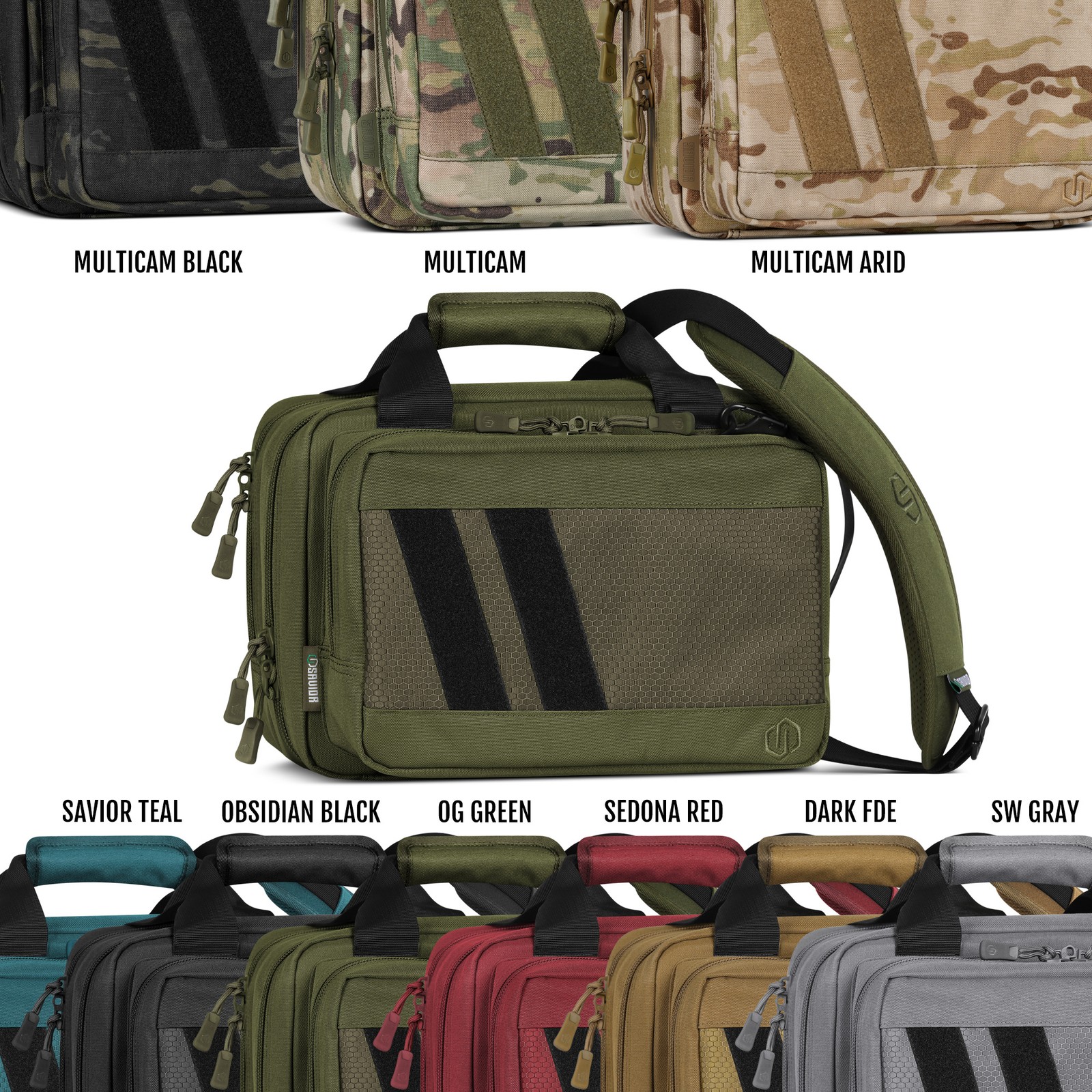 [SAVIOR] Mini Range Bag Tactical Pistol Handgun Revolver Shooting Case w/Strap