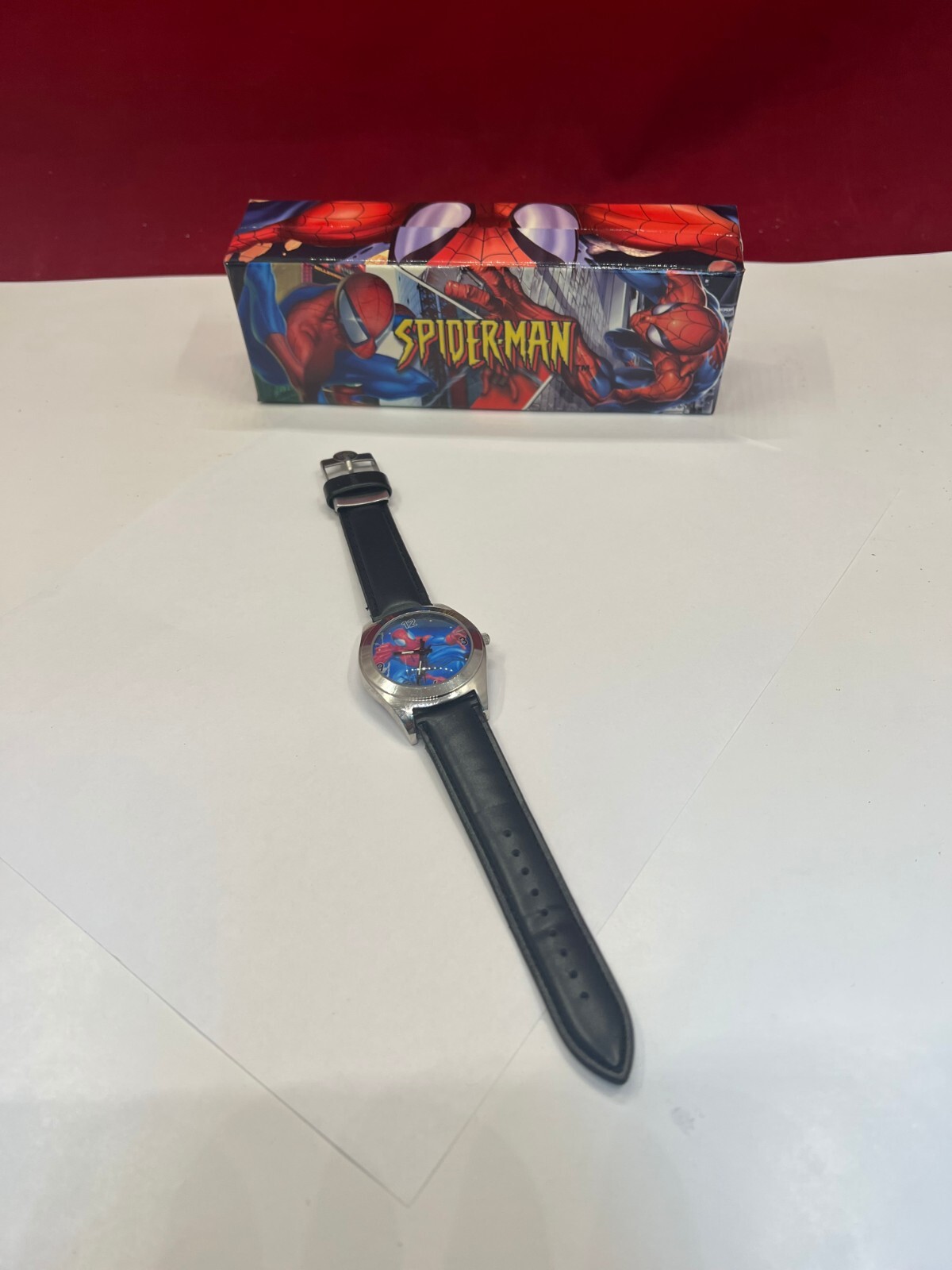 Vintage Marvel Spiderman Watch 2004 Marvel Action Hero Watch Marvel Character