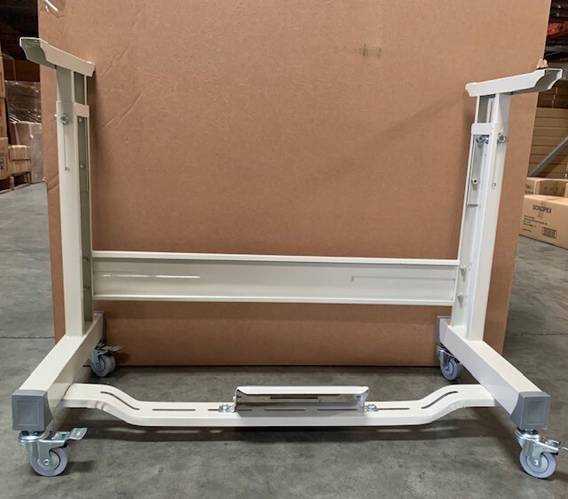 Heavy-Duty "L" Legs Industrial Sewing Table Stand with Wheels (Legs & Wheels)