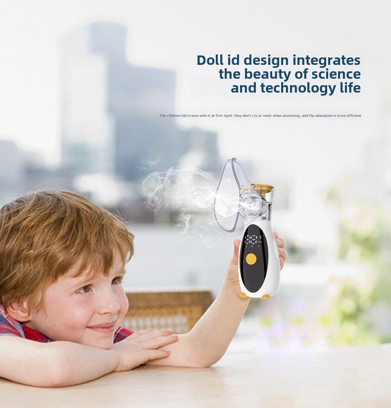 Mesh Atomizer..Nebuliizer .. *Hot Sell Humidifier Inhale Mist Machine qym