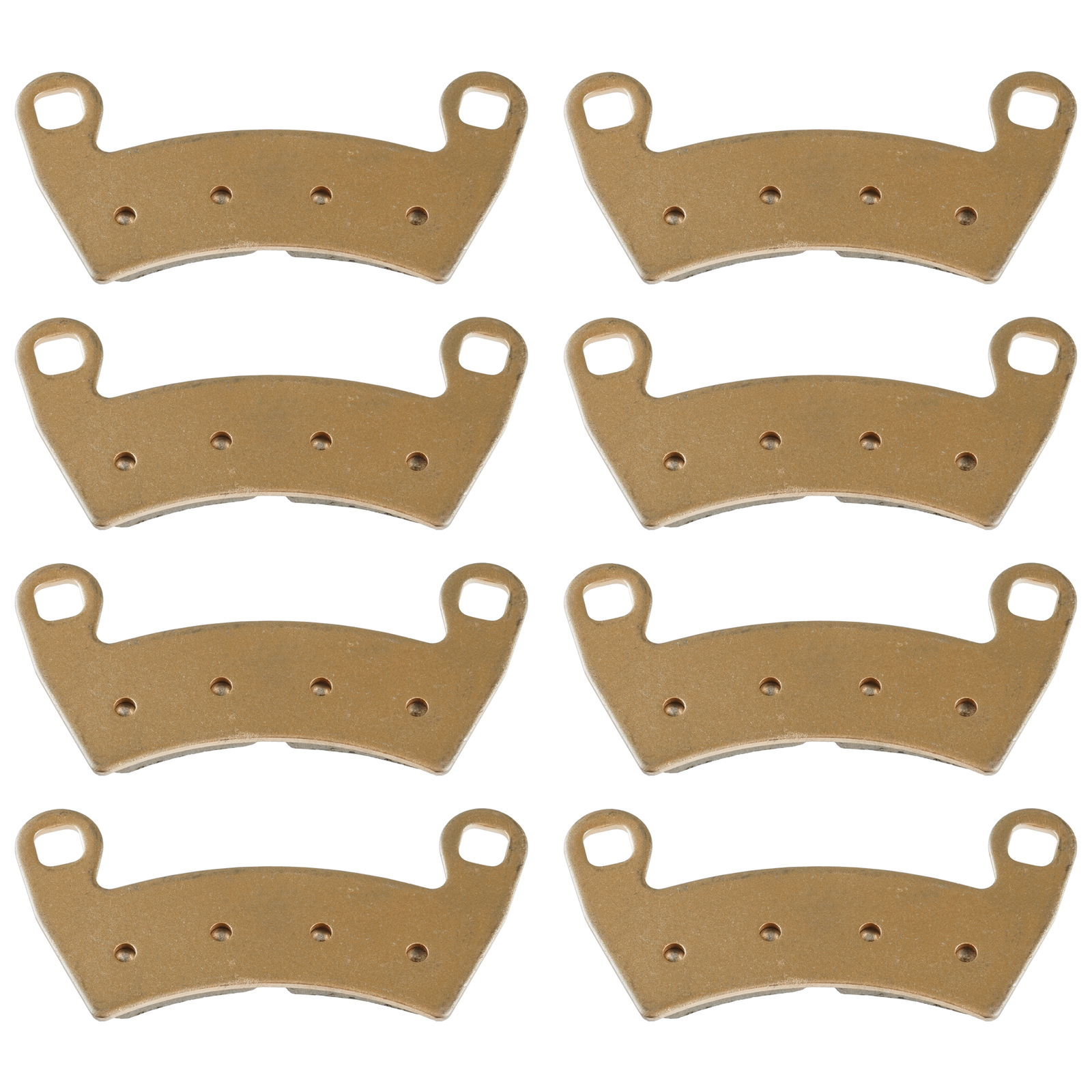 Front & Rear Brake Pads for Polaris RZR XP 1000 2014-2017 Sintered