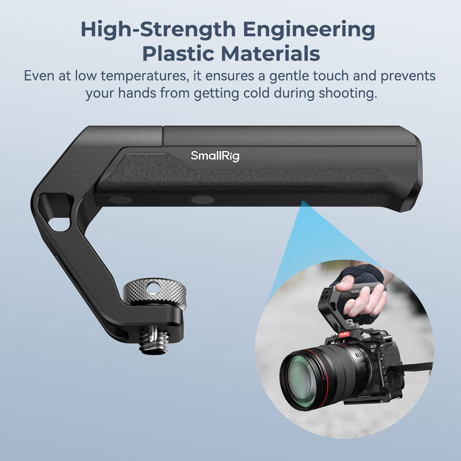 SmallRig Lightweight Top Handle with 3/8"-16 Locating Pins for ARRI 4757