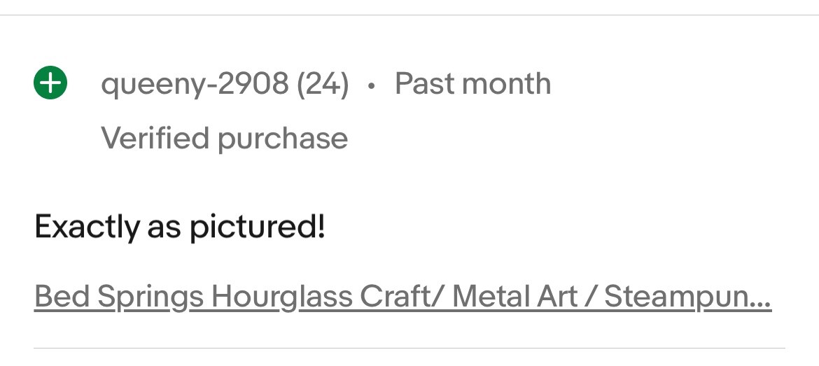 Bed Springs Hourglass Craft/ Metal Art / Steampunk (Used) Qty-6 Free Shipping!