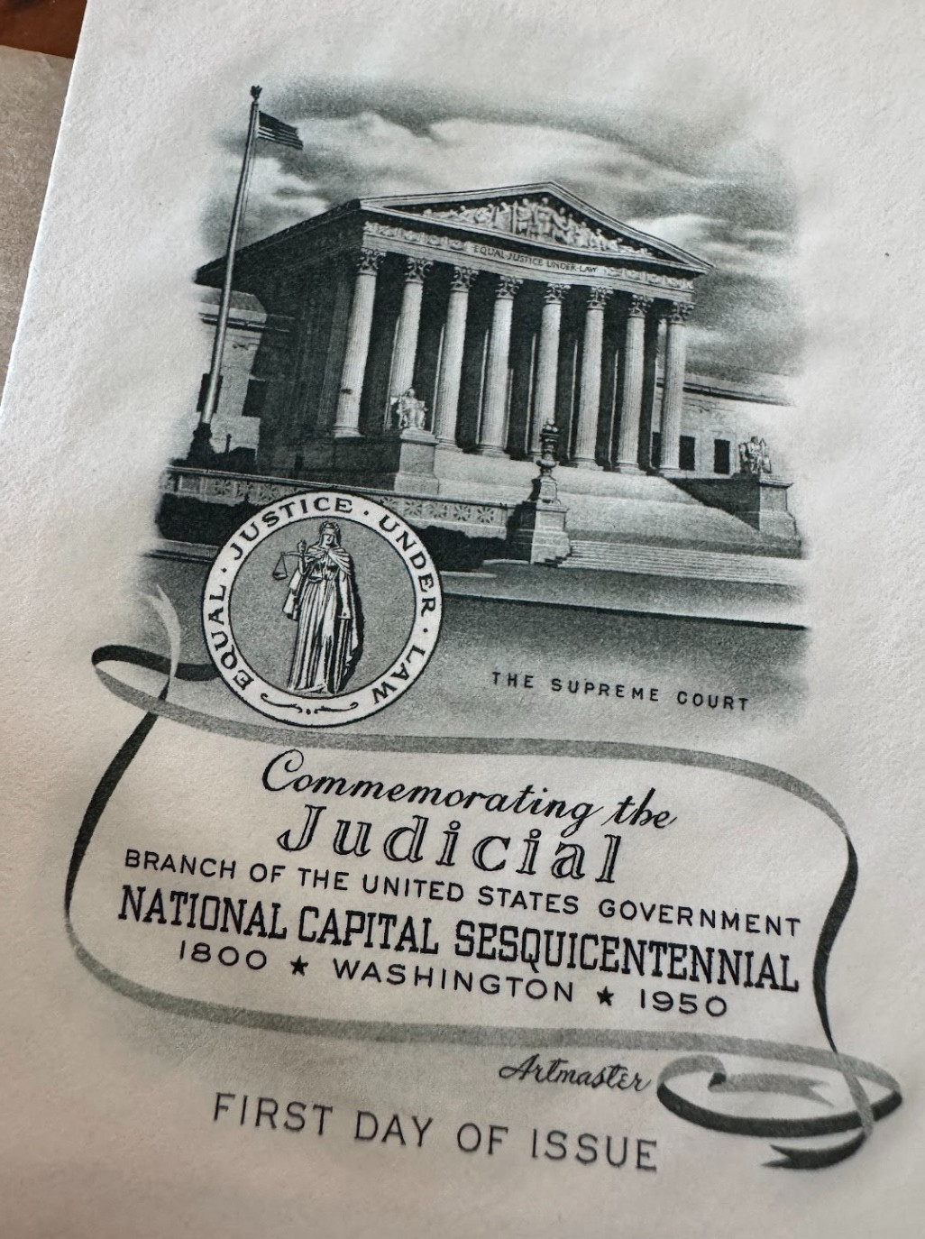 AUTOGRAPHED! Warren E. Burger Chief Justice Supreme Court Judicial FDC