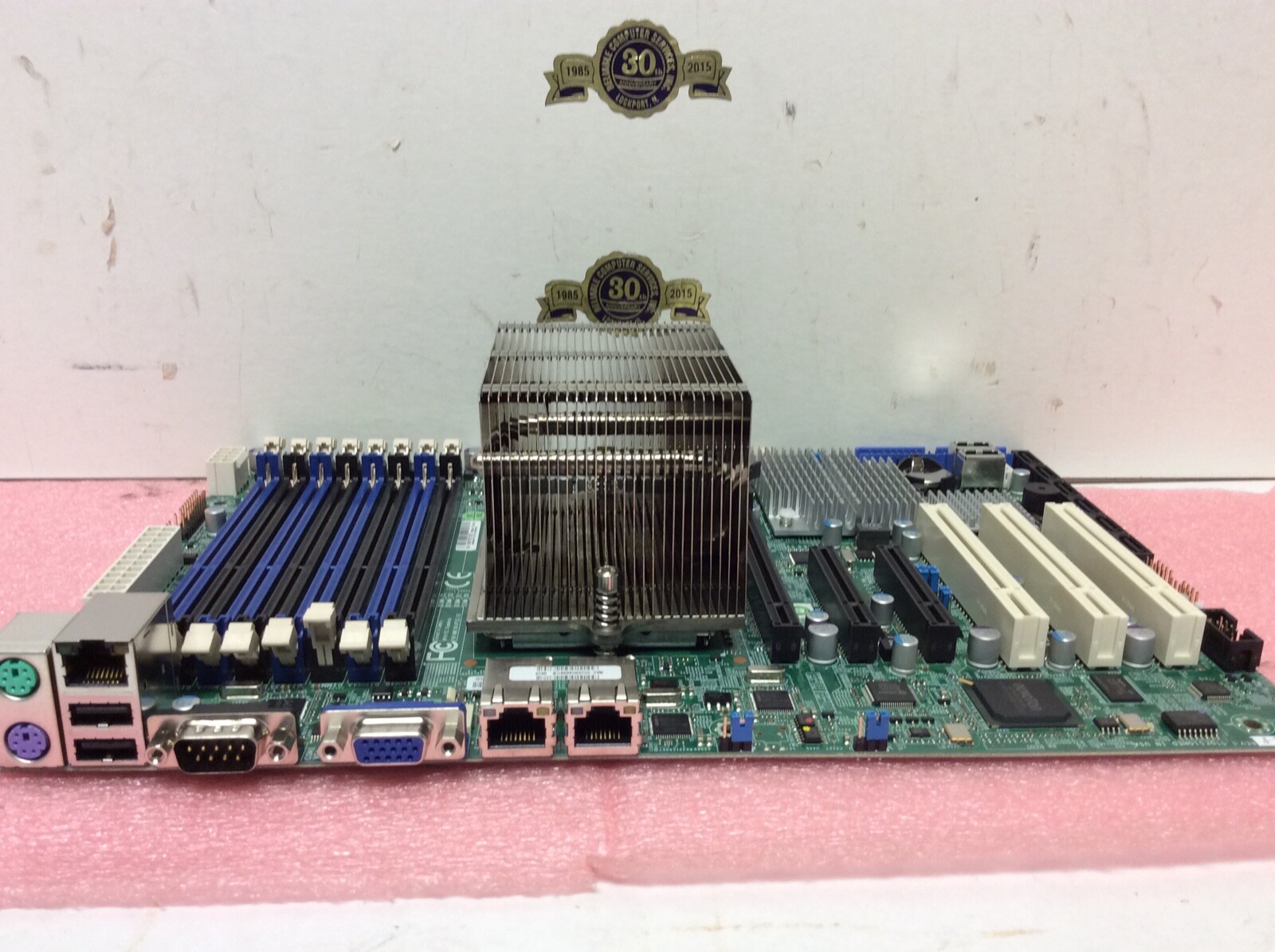 Super SuperMicro H8SGL-F Motherboard with CPU & Heatsink